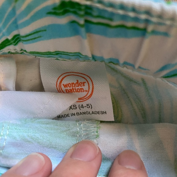 Tank Top Shorts Kids Boys Beach Vibes Palm TreesSize 4/5 Summer Bundle - Picture 5 of 8